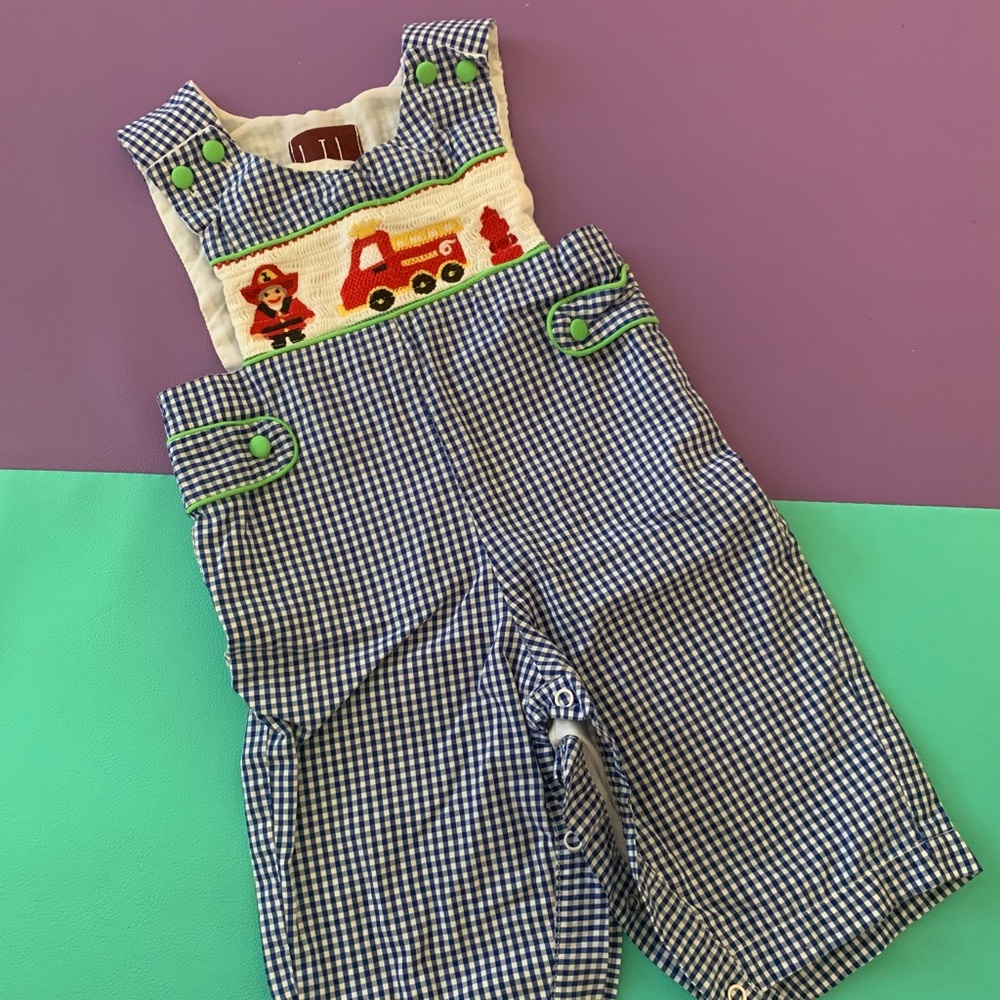 Lil Cactus Boys Firetruck Longall